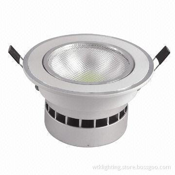 3W COB LED Ceiling Downlight, Aluminum + Mask with 85-265V AC Input Voltage